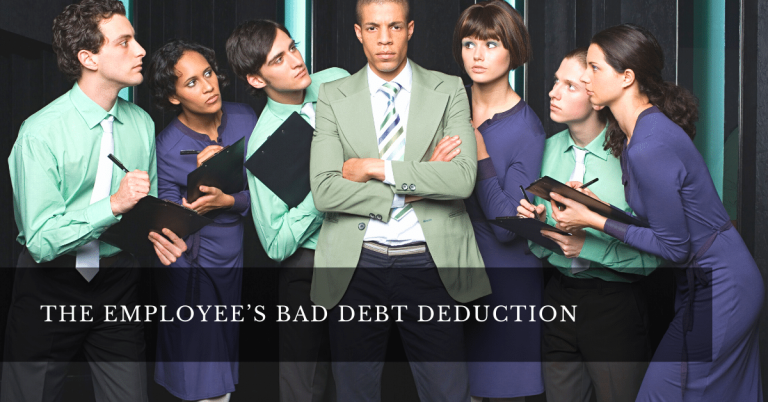 THE EMPLOYEES BAD DEBT DEDUCTION