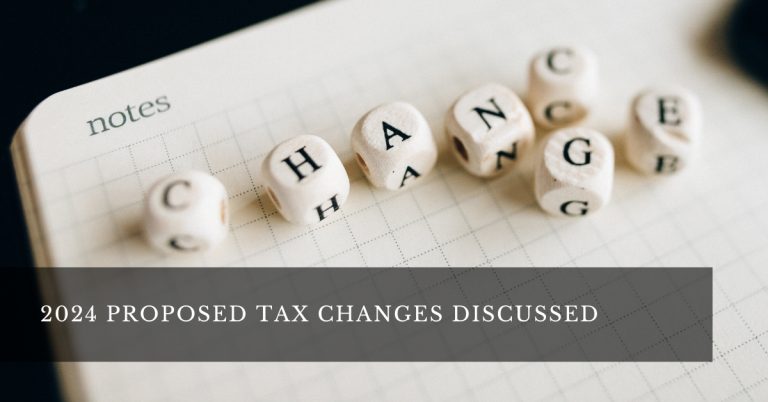 2024 Proposed Tax Challenge Discussion