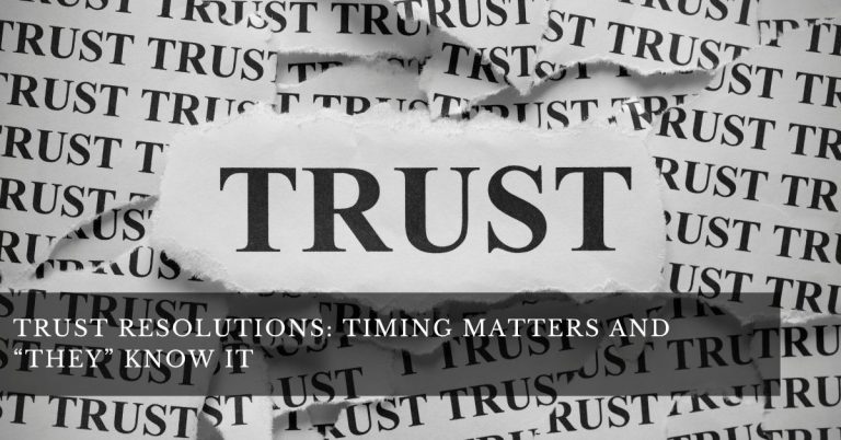Trust resolutions timing matters feature image explaining South African tax risks linked to trust administration timing